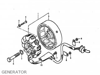 GENERATOR - GS850G 1979 (N) USA (E03)