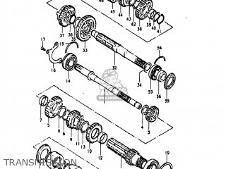 TRANSMISSION - GS850G 1979 (N) USA (E03)