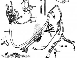 WIRING HARNESS - GS850G 1979 (N) USA (E03)
