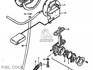 Suzuki GS850G 1980 (T) USA (E03) parts lists and schematics