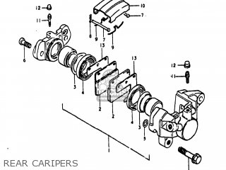 Suzuki GS850G 1980 (T) USA (E03) parts lists and schematics