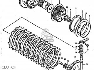 CLUTCH - GS850G 1980 (T) USA (E03)