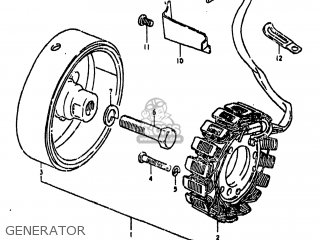 GENERATOR - GS850G 1980 (T) USA (E03)