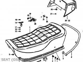 SEAT (GS850GT) - GS850G 1980 (T) USA (E03)