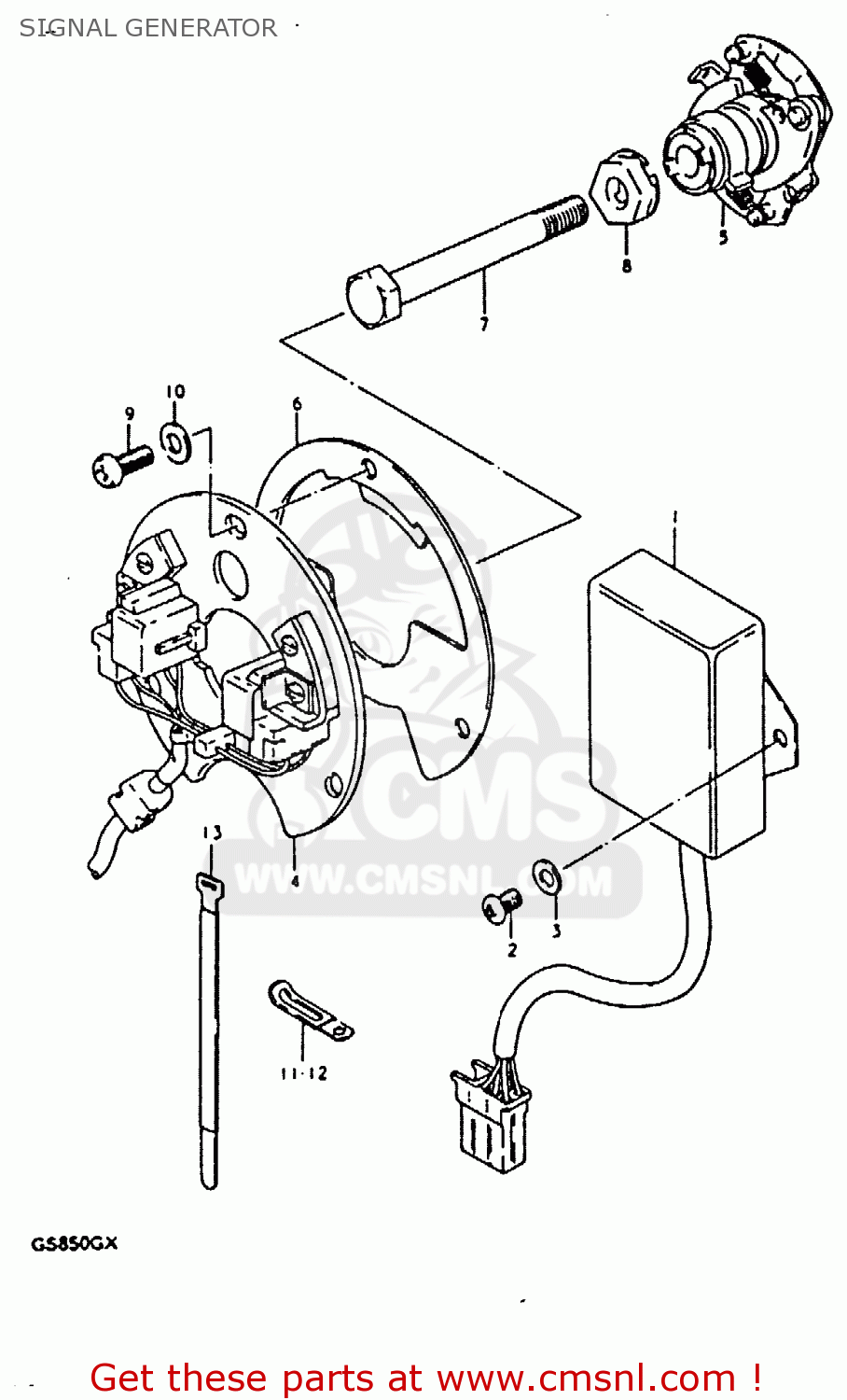 SIGNAL GENERATOR GS850G 1981 (X) (E01 E02 E04 E17 E18 E21 E22 E24 E25 E26 E34 E39