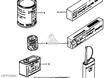 OPTIONAL - GS850G 1981 (X) (E01 E02 E04 E17 E18 E21 E22 E24 E25 E26 E34 E39