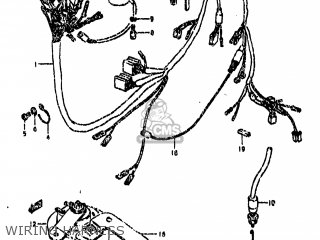 WIRING HARNESS - GS850G 1981 (X) USA (E03)