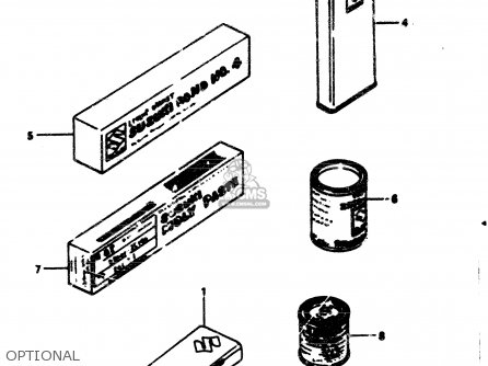 OPTIONAL - GS850G 1982 (Z) GENERAL EXPORT (E01)