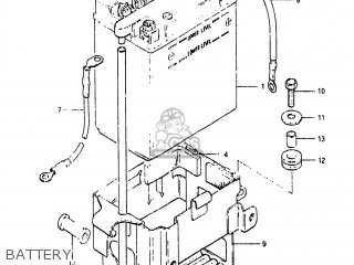 BATTERY - GS850G 1982 (Z) USA (E03)