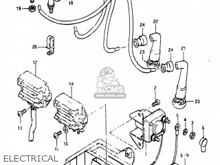 ELECTRICAL - GS850G 1982 (Z) USA (E03)