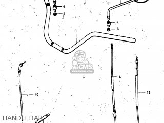 HANDLEBAR - GS850G 1982 (Z) USA (E03)
