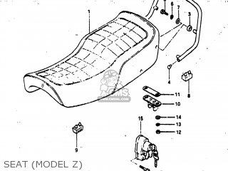 SEAT (MODEL Z) - GS850G 1982 (Z) USA (E03)