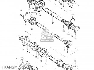 TRANSMISSION - GS850G 1982 (Z) USA (E03)