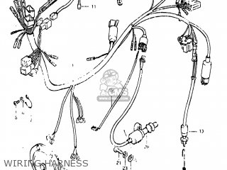 WIRING HARNESS - GS850G 1982 (Z) USA (E03)