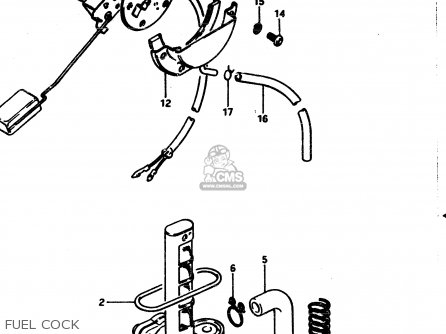 FUEL COCK - GS850G 1983 (D) GENERAL EXPORT (E01)