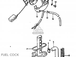 FUEL COCK - GS850G 1983 (D) USA (E03)