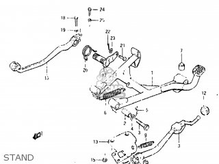 STAND - GS850G 1983 (D) USA (E03)