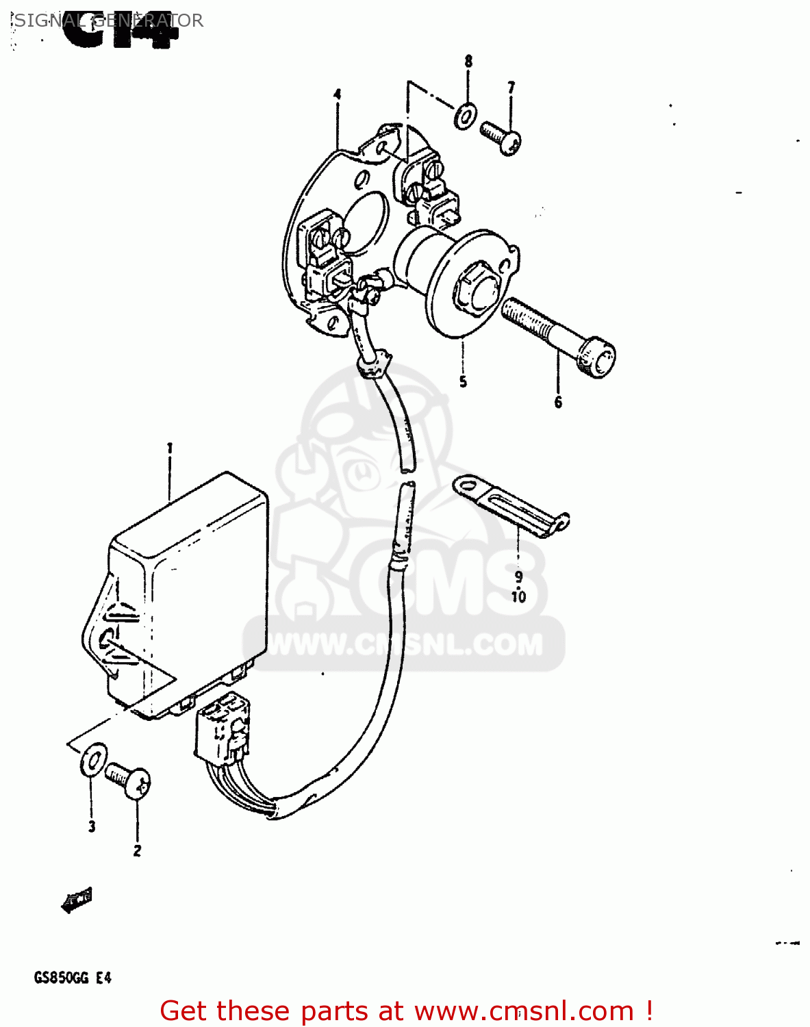 SIGNAL GENERATOR GS850G 1984 (E) (E01 E02 E04 E06 E22 E24 E25)
