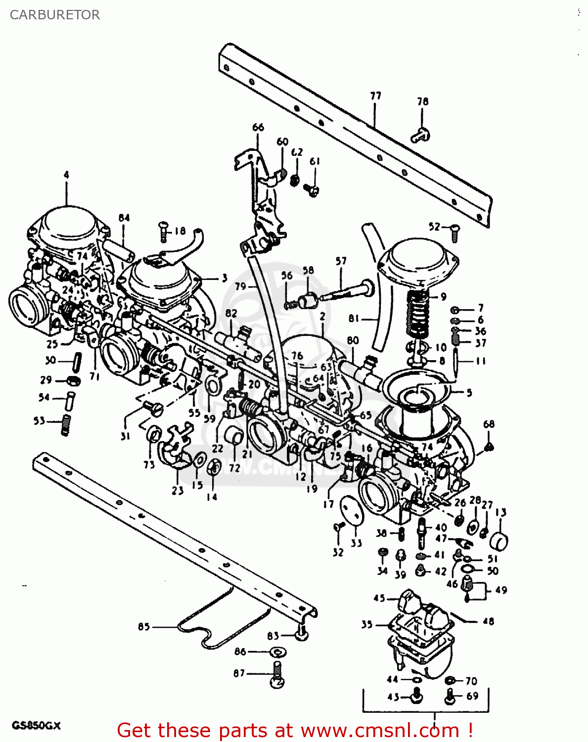 Suzuki Gs850 Wiring Diagram - Complete Wiring Schemas