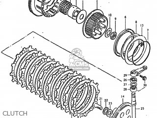 CLUTCH - GS850GL 1980 (T) USA (E03)