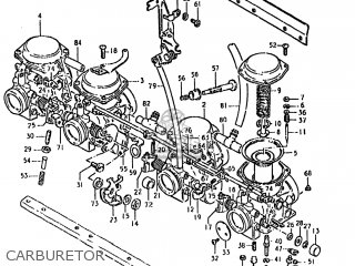 CARBURETOR - GS850GL 1981 (X) USA (E03)