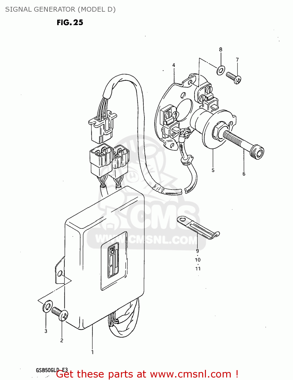 SIGNAL GENERATOR (MODEL D) GS850GL 1982 (Z) USA (E03)