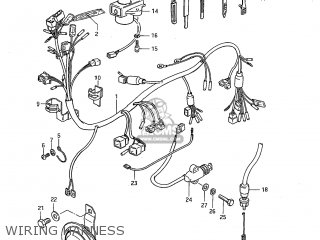 WIRING HARNESS - GS850GL 1982 (Z) USA (E03)