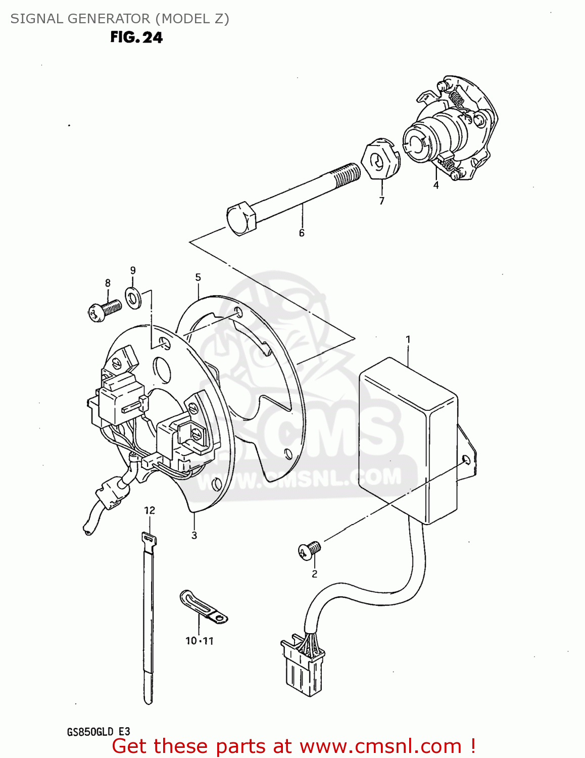 SIGNAL GENERATOR (MODEL Z) GS850GL 1983 (D) USA (E03)