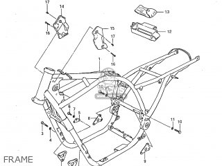 FRAME - GS850GL 1983 (D) USA (E03)