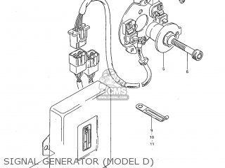 SIGNAL GENERATOR (MODEL D) - GS850GL 1983 (D) USA (E03)