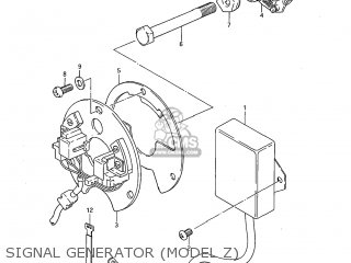SIGNAL GENERATOR (MODEL Z) - GS850GL 1983 (D) USA (E03)