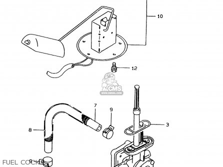 FUEL COCK - GSF1200 1998 (W) (E02 E04 E18 E22 E25 E34) / P37