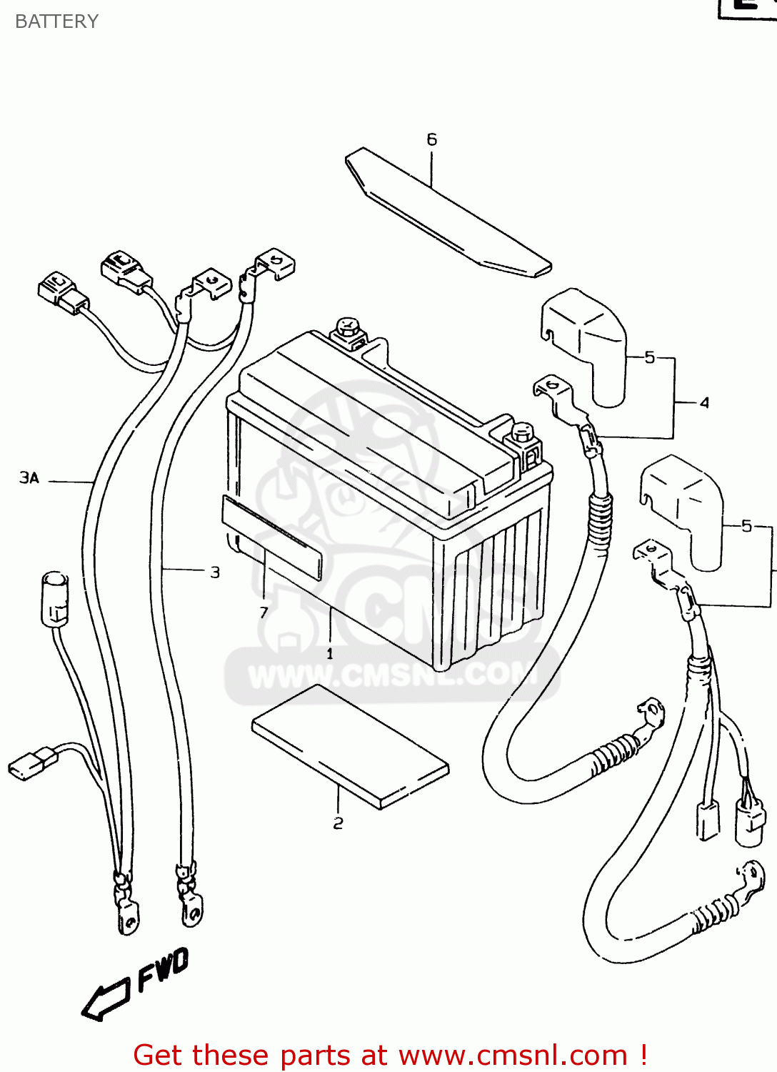BATTERY GSF1200 2000 (Y) (E02 E04 E18 E22 E24 E25 E34)