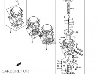 CARBURETOR - GSF1200 BANDIT 2001 (K1) USA (E03)