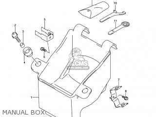 MANUAL BOX - GSF1200 BANDIT 2001 (K1) USA (E03)