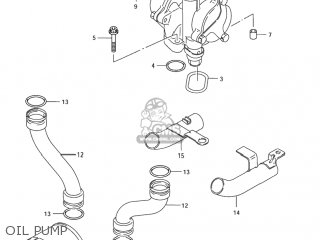 OIL PUMP - GSF1200 BANDIT 2005 (K5) USA (E03)