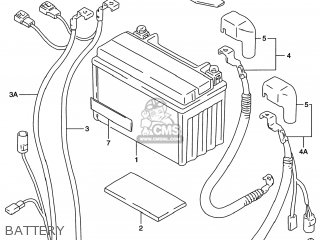 BATTERY - GSF1200S BANDIT 1997 (V) USA (E03)