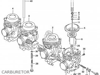 CARBURETOR - GSF1200S BANDIT 1997 (V) USA (E03)