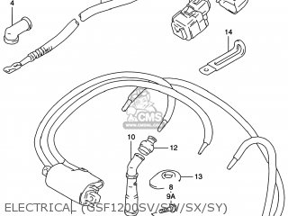 ELECTRICAL (GSF1200SV/SW/SX/SY) - GSF1200S BANDIT 2000 (Y) USA (E03)