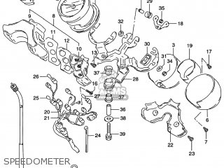 SPEEDOMETER - GSF1200S BANDIT 2000 (Y) USA (E03)