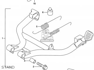 STAND - GSF1200S BANDIT 2000 (Y) USA (E03)