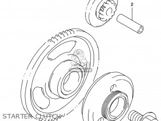STARTER CLUTCH - GSF1200S BANDIT 2000 (Y) USA (E03)