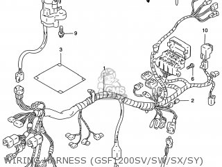 WIRING HARNESS (GSF1200SV/SW/SX/SY) - GSF1200S BANDIT 2000 (Y) USA (E03)
