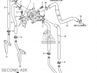 SECOND AIR - GSF1200S BANDIT 2003 (K3) USA (E03)