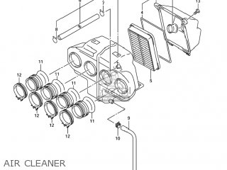 AIR CLEANER - GSF1200S BANDIT 2004 (K4) USA (E03)