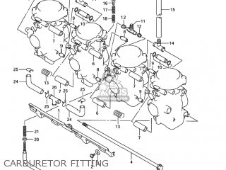 CARBURETOR FITTING - GSF1200S BANDIT 2004 (K4) USA (E03)