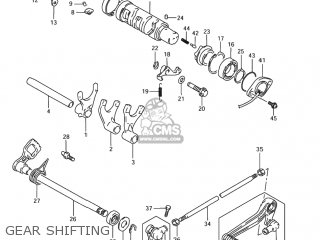 GEAR SHIFTING - GSF1200S BANDIT 2004 (K4) USA (E03)