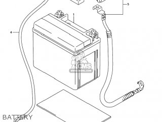 BATTERY - GSF1200S BANDIT 2005 (K5) USA (E03)