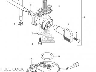 FUEL COCK - GSF1200S BANDIT 2005 (K5) USA (E03)