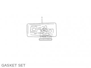 GASKET SET - GSF1200S BANDIT 2005 (K5) USA (E03)